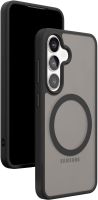 Клип-кейс VLP Lite Hazeс MagSafe для Samsung Galaxy S25+ Чёрный