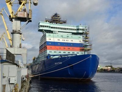 Начались ходовые испытания атомного ледокола «Якутия»