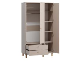 Распашной шкаф Лэтти 3-105x190 Латте