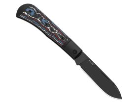 Складной нож Kizer Trestle D, сталь S90V, рукоять алюминий/карбон