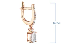 Серьги из красного золота э0212сг11220024_white