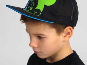 Бейсболка с прямым козырьком для мальчика