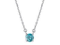 Колье из белого золота с бриллиантом э0901кл05163100