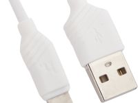 Зарядное устройство Hoco C12 USB/USB с кабелем Apple Lightning 12 Вт Белое