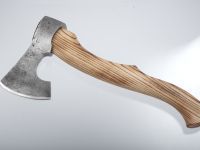 Топор модель №10, сталь ХВГ, Мастерская Ваулина