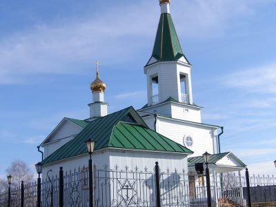 Деревянная церковь (сельский клуб)