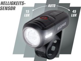 Набор фонарей Sigma Aura 45 / Nugget II (красный / белый)