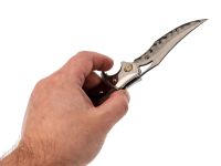 Складной нож Steelclaw Запад-01, сталь VG10/дамаск, рукоять палисандр