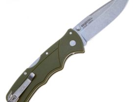 Нож складной Cold Steel Verdict Spear, сталь 1.4116, рукоять термопластик GFN, зеленый