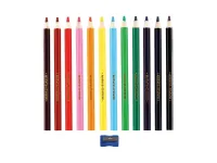 Набор карандашей цветные Мульти-Пульти "Приключения Енота", 12 цв., короткие, заточен., картон, евро