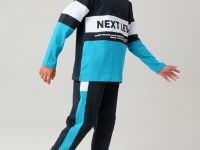 Комплект трикотажный для мальчиков: фуфайка (футболка с длинными рукавами), брюки