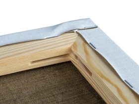 Холст на подрамнике грунтованный "Мастер-Класс", 480 г, 100% лён, крупное зерно