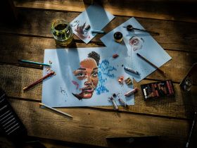 Альбом-склейка для пастели Talens "Rembrandt" синие тона, 21х29,7 см 30 л 160 г