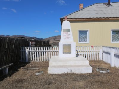 Памятник воинам-землякам, погибшим на фронтах Великой Отечественной войны