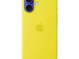 Чехол-накладка Silicone Case with MagSafe для iPhone 16 Plus (Star Fruit)