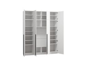 Распашной шкаф Кимбол 4.1-200x250 Белый