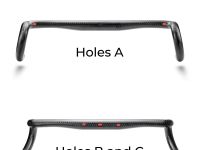 Шоссейный руль Bjorn Rool GR (440 мм внутренняя и внешняя проводка ABC)