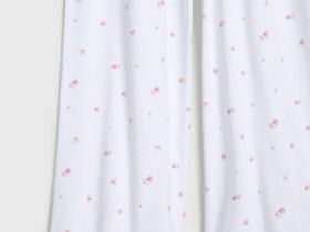 Брюки пижамные из трикотажа пуантель, Белый