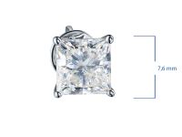 Пусеты из белого золота э4712пс11231162_white