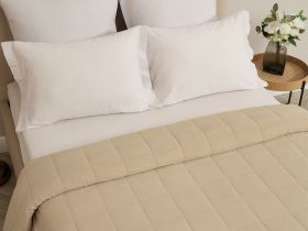 Покрывало Alda, бежевое