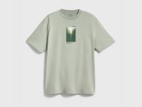 Футболка с принтом, Зеленый