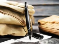 Тактическая ручка Boker Twista, алюминий, черный