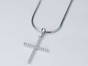 Подвеска из белого золота э4712пд08200122