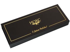 Складной нож НОКС Майор 80 Лет Победы, сталь VG10, рукоять G10, красный