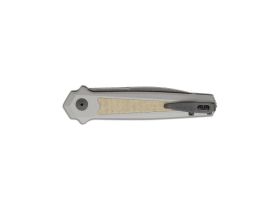 Автоматический складной нож Kershaw Launch 15, сталь CPM MagnaCut, рукоять алюминий/микарта, серый