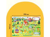 Настольная игра ТРИ СОВЫ "Ходилка-бродилка. Парк аттракционов"