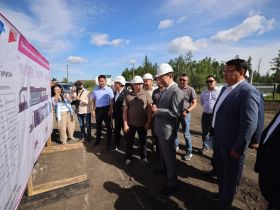 Новый лечебный корпус Нюрбинской ЦРБ готов на треть