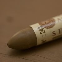 Масляная пастель Sennelier "Large", коричневый земляной