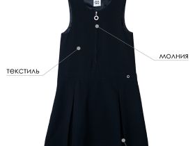 Сарафан текстильный для девочек