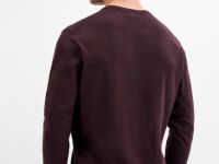 Базовый вязаный джемпер, Фиолетовый