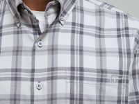 Рубашка из хлопковой фланели в клетку
