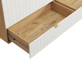 Комод Монблан 185x76 Грань Белый