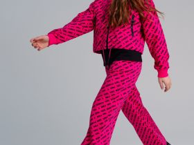 Брюки трикотажные для девочек