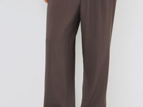 Брюки из вискозы, Коричневый
