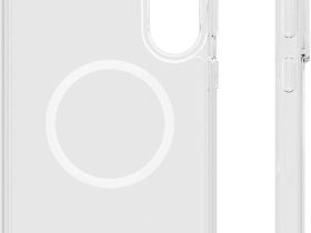 Чехол VLP Crystal Case MagSafe для S24 FE прозрачный