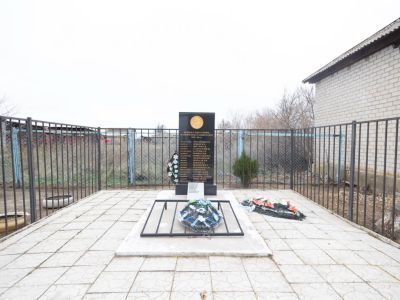 Братская могила участников гражданской войны и советских воинов, погибших в период Сталинградской битвы