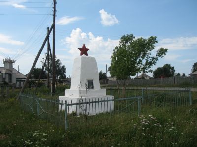 Братская могила партизан, погибших за власть Советов