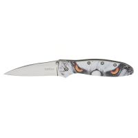 Полуавтоматический складной нож Kershaw Leek Hawk, сталь 14C28N, рукоять алюминий