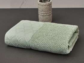 Полотенце махровое Savona, зеленое
