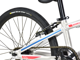 Экстремальный велосипед Stark Madness BMX Race, год 2024, цвет Серый-Красный, ростовка 9