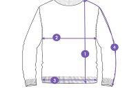 Свитер трикотажный для девочек