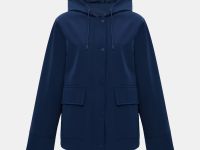 Ветровка с капюшоном свободного силуэта