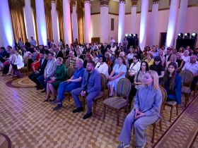Владимир Соловьёв и Алексей Вишневецкий поздравили луганских коллег с Днём журналиста