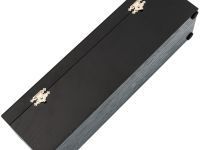 Подарочная шкатулка для ножа с двойным дном, дуб, лак