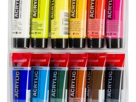 Набор акрила Talens "Amsterdam" 12 цв*20 мл, пейзаж