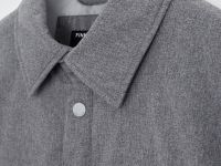 Утепленная куртка с отложным воротником